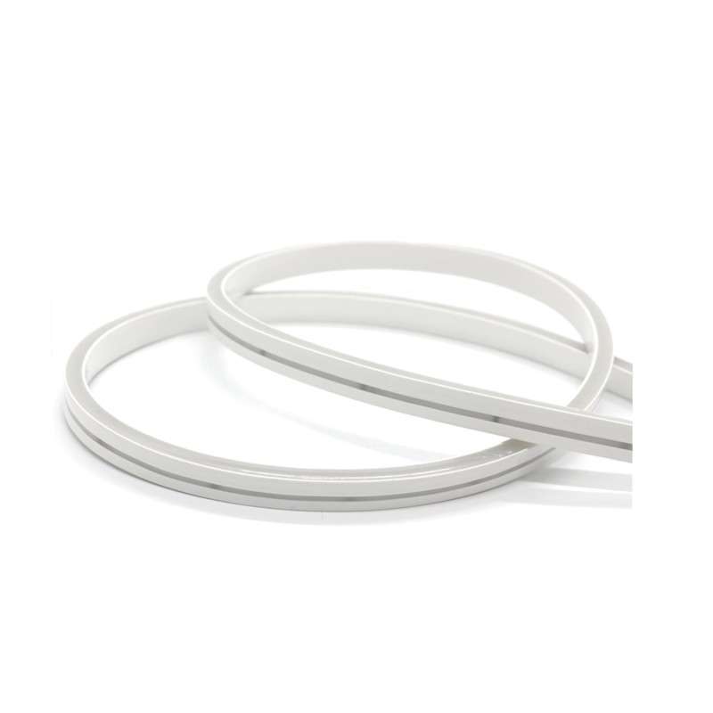 Rouleau de 10 mètres de néon LED 24V, ouverture de 120º, 12W/mètre, réglable, IP67.