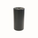 Tube en laiton de couleur noire de 80 mm de hauteur sur 40 mm de diamètre avec un couvercle en laiton.