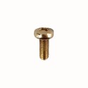 Vis à tête étoilée dorée pour lampes M4 x 10mm