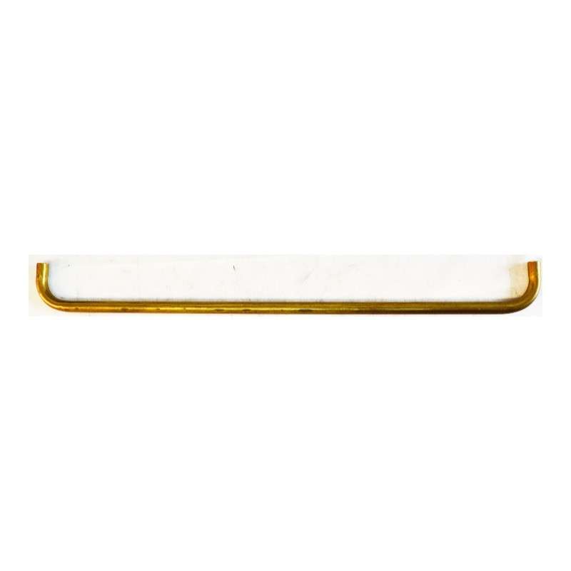 Bras en laiton Ø 12mm de 500 mm x 50 mm avec des extrémités filetées M10/100