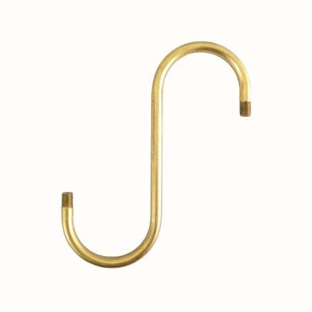 Bras en S laiton 190x170 Ø10 M10x1 | Accessoires Lampes