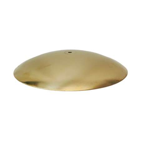 Cloche concave en laiton de 46 mm de hauteur x 295 mm de diamètre, avec un trou M10.