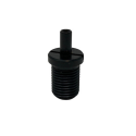 Suspension métallique pour câble en acier de couleur noire