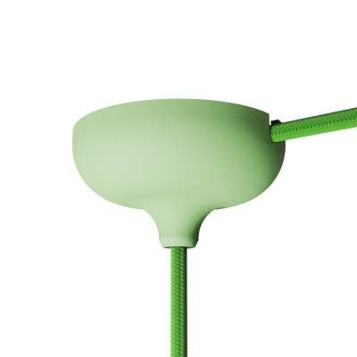 Rosace en silicone avec trou central et latéral | ACCESSOIRESPOURLAMPES