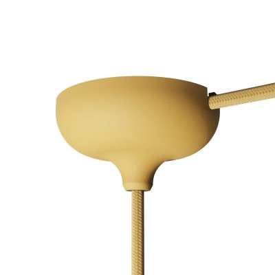 Rosace en silicone avec trou central et latéral | ACCESSOIRESPOURLAMPES