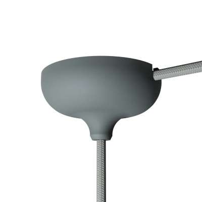 Rosace en silicone avec trou central et latéral | ACCESSOIRESPOURLAMPES