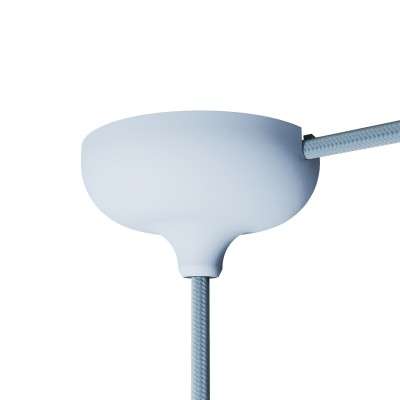 Rosace en silicone avec trou central et latéral | ACCESSOIRESPOURLAMPES