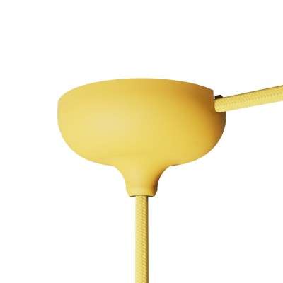 Rosace en silicone avec trou central et latéral | ACCESSOIRESPOURLAMPES