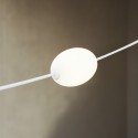 Guirlande linéaire extérieure avec trois lumières, longueur totale de 6,5 mètres