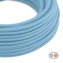 Câble électrique plat en textile décoratif