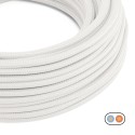 Câble électrique plat en textile décoratif