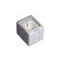 Prise de courant type Schuko pour surface IP55