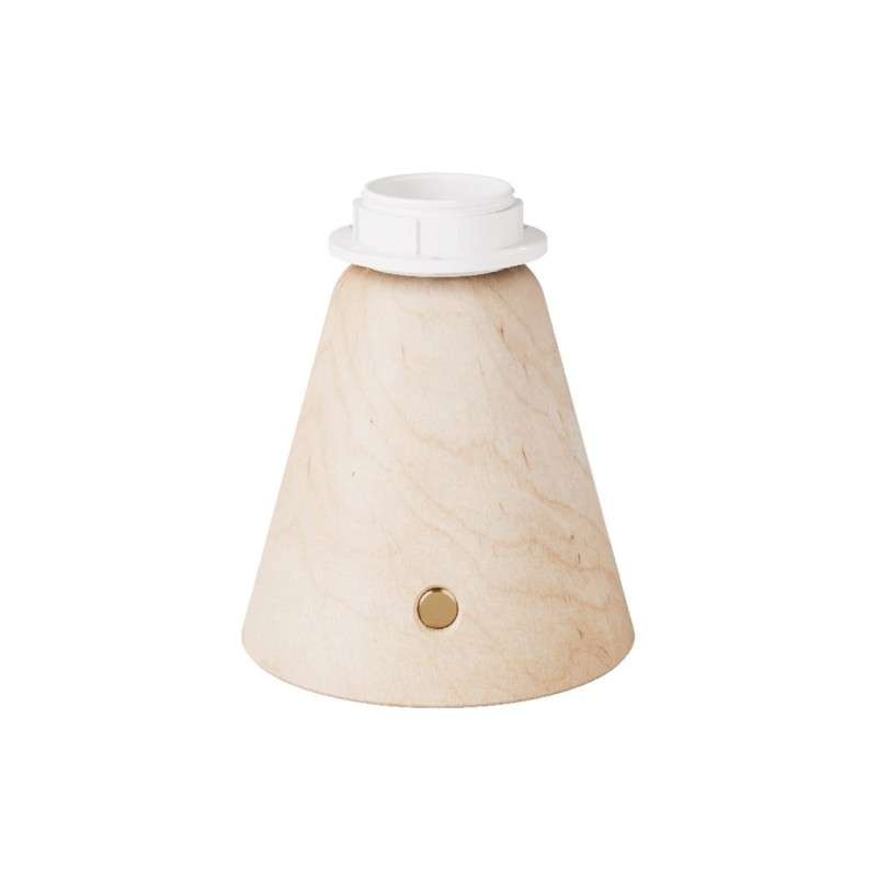 Base de lampe conique rechargeable sans fil et pour écran