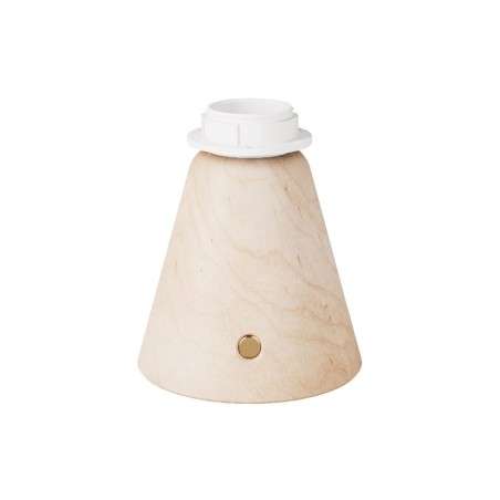 Base de lampe conique rechargeable sans fil et pour écran