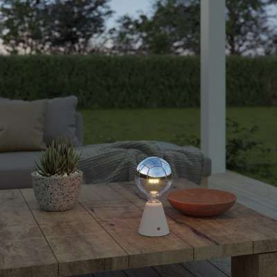 Base de lampe conique rechargeable sans fil pour ampoule