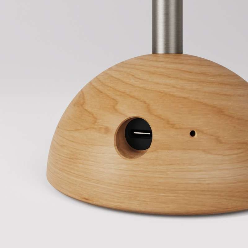 Base de lampe rechargeable sans fil et pour ampoule