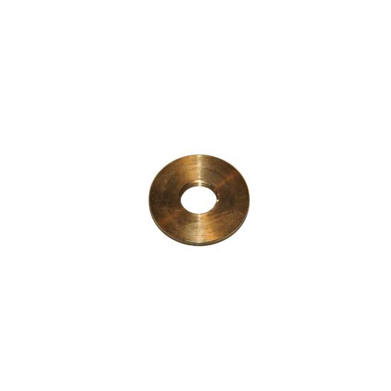 Rondelle en métal laitoné de type fileté, diamètre de 40 mm