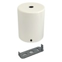Support de plafond cylindrique de 62,5 mm de diamètre x 76 mm avec une sortie