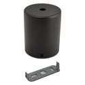 Support de plafond cylindrique de 62,5 mm de diamètre x 76 mm avec une sortie