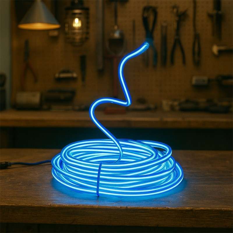 Câble lumineux flexible spécial pour zones sombres (au mètre)