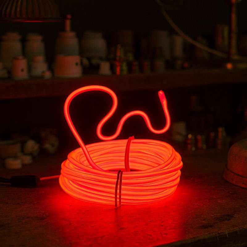 Câble lumineux flexible spécial pour zones sombres (au mètre)