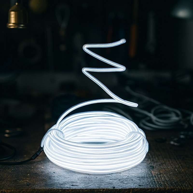 Câble lumineux flexible spécial pour zones sombres (au mètre)