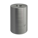 Adaptateur tube Ø20 mm à filetage M10 métal zingué | AccessoiresPourLampes.fr