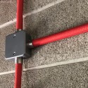 Raccord métallique perle tube Ø20 mm M20 × 1,5 | AccessoiresPourLampes.fr