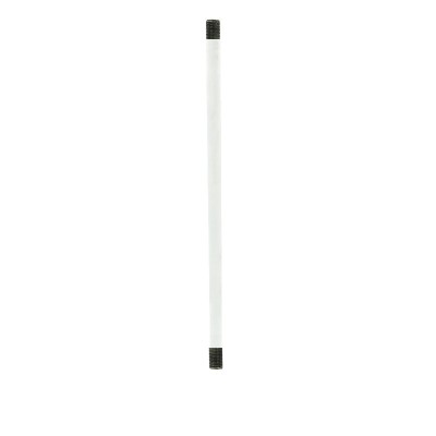 Tube blanc 10 mm fileté...