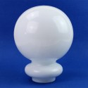 Tulipe sphérique opale brillante Ø140 mm Ø55 | AccessoiresPourLampes
