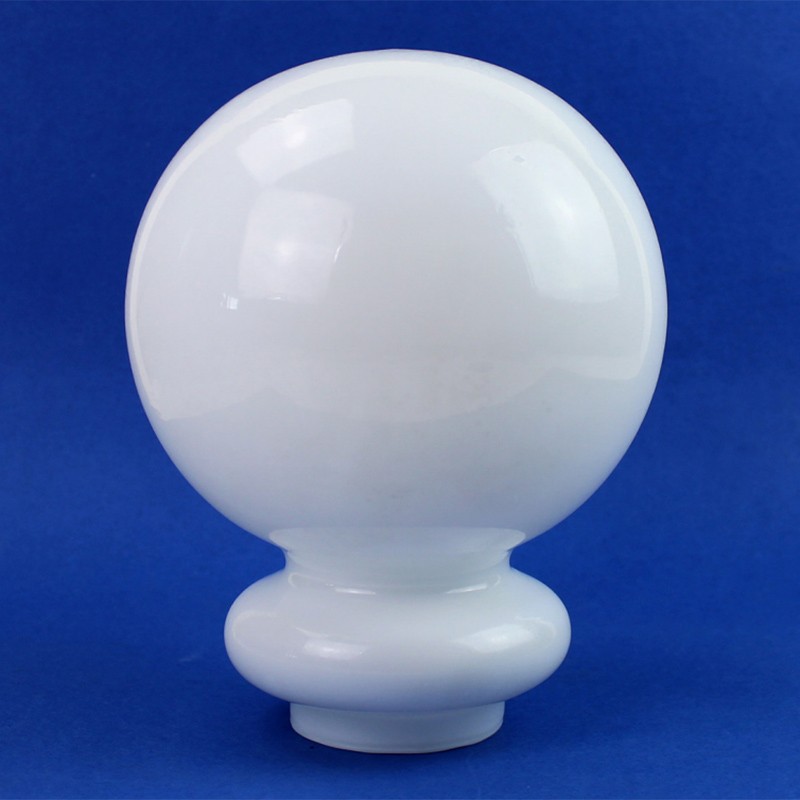 Tulipe sphérique opale brillante Ø140 mm Ø55 | AccessoiresPourLampes