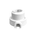 Kit prise Schuko porcelaine pour tube 20 mm | AccessoiresPourLampes