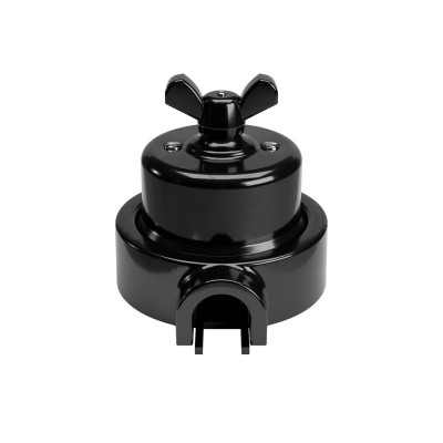 Interrupteur va-et-vient en porcelaine écrou papillon | AccessoiresPourLampes