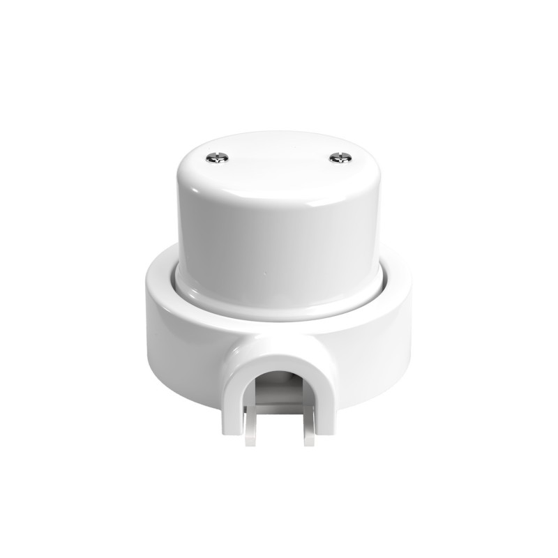 Boîte aveugle en porcelaine pour connexions de tube 20 mm | AccessoiresPourLampes