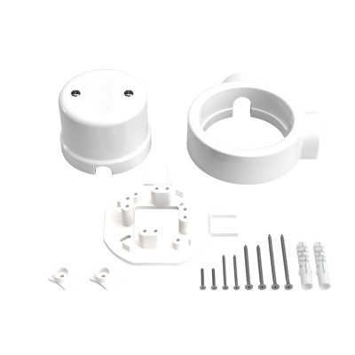Boîte aveugle en porcelaine pour connexions de tube 20 mm | AccessoiresPourLampes