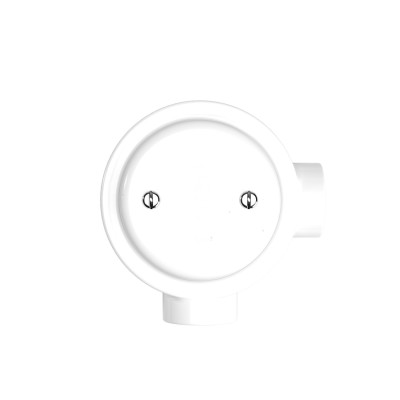 Boîte aveugle en porcelaine pour connexions de tube 20 mm | AccessoiresPourLampes