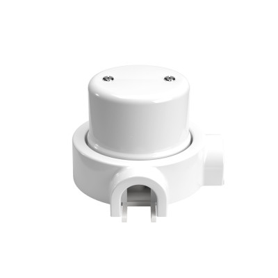 Boîte aveugle en porcelaine pour connexions de tube 20 mm | AccessoiresPourLampes