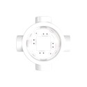 Base en porcelaine 4 sorties pour tube 20 mm | AccessoiresPourLampes