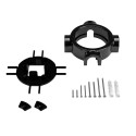 Base en porcelaine 4 sorties pour tube 20 mm | AccessoiresPourLampes