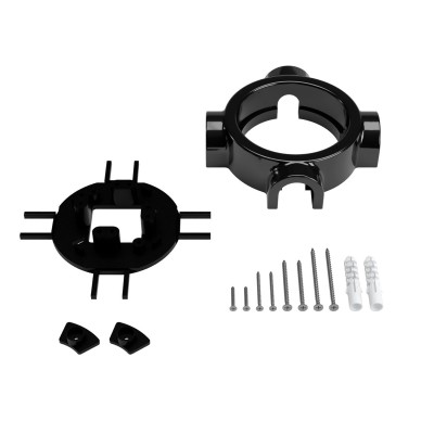 Base en porcelaine 4 sorties pour tube 20 mm | AccessoiresPourLampes