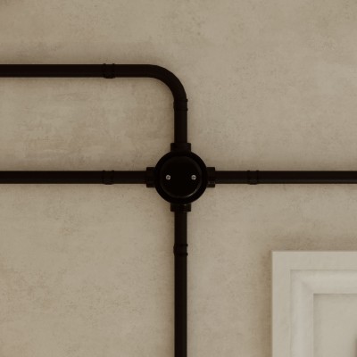 Base en porcelaine 4 sorties pour tube 20 mm | AccessoiresPourLampes