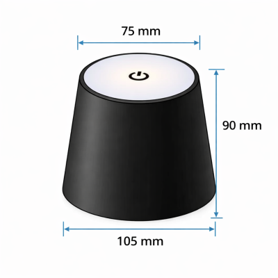 Abat-jour LED pour bouteilles tactile réglable | Accessoires Pour Lampes