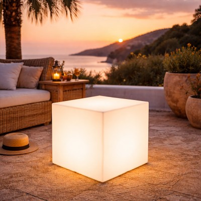 Lampe géométrique en...
