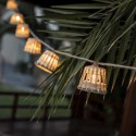 Guirlande 10 lumières LED IP44 charge solaire et batterie | AccessoiresPourLampes.fr
