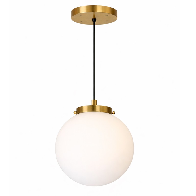 KIT CORE - Suspension avec globe en verre avec col