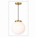 KIT CORE - Suspension avec globe en verre avec col