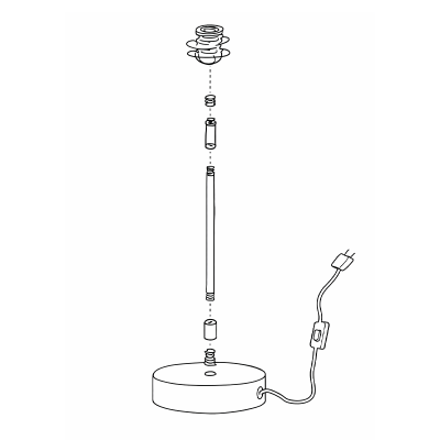 KIT FLOW - Lampe de table...