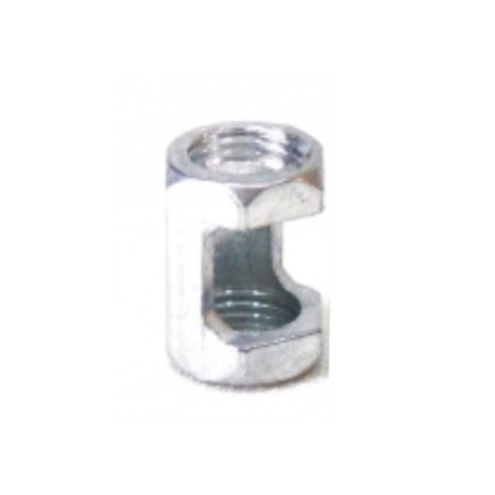Plaque de fer avec filetage central femelle 10/100 97mm