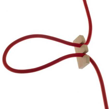 Accessoire en bois pour ajuster la hauteur des lampes