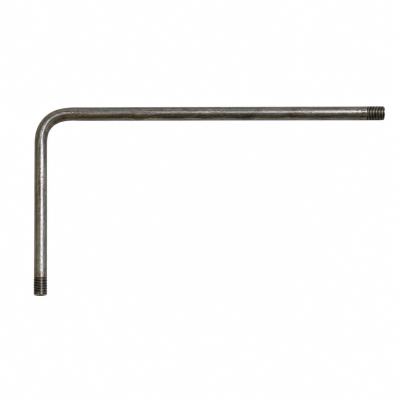 Bras coudé noir 265x145 mm M10x1 | Accessoires Pour Lampes
